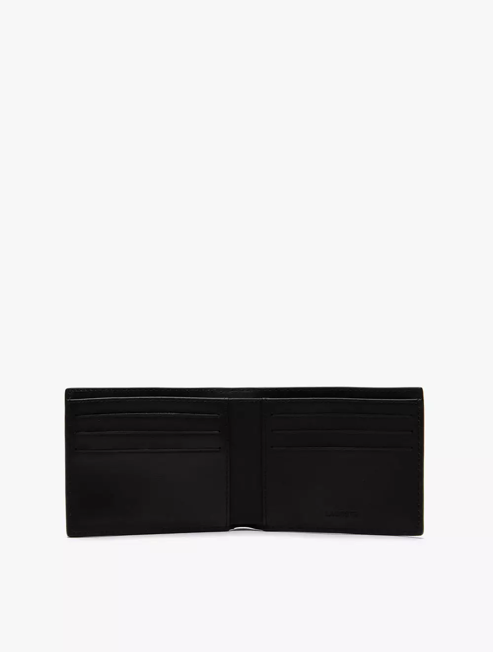 Men's Fitzgerald Leather Six Card Wallet - Black