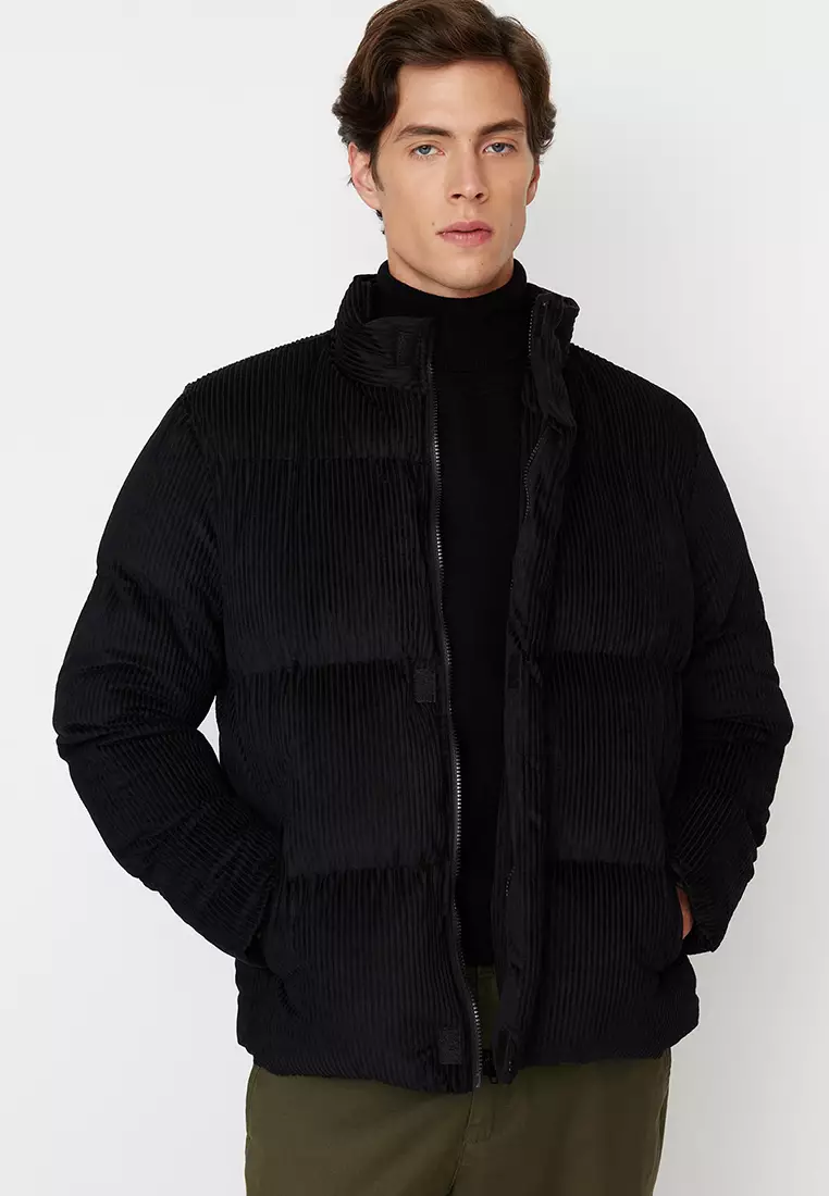 Corduroy Puffer Jacket
