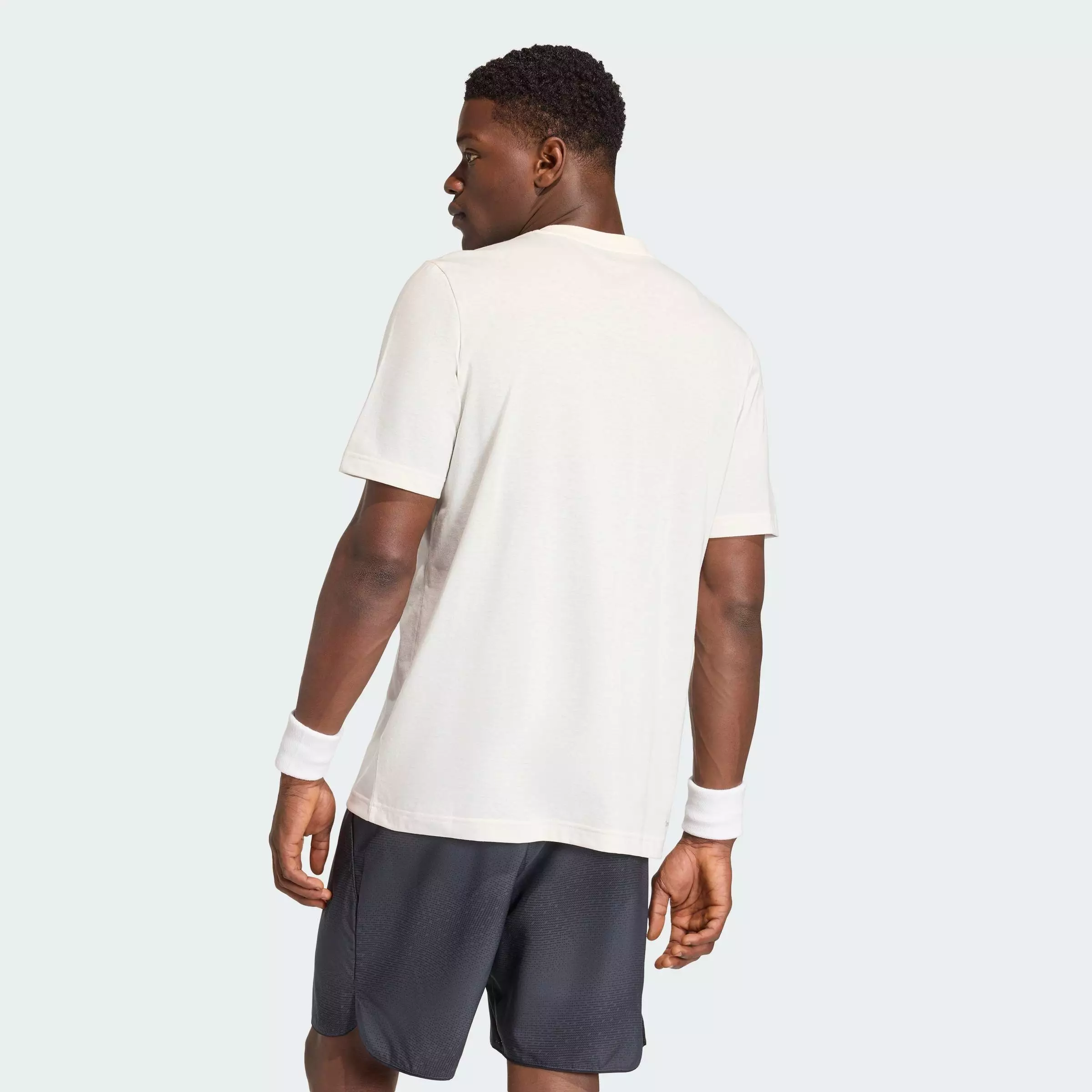 Tennis Heritage Graphic Tee Men White KB9442