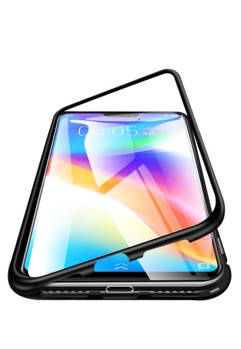 Buy Latest Gadget Samsung Galaxy J6 Pro Magnetic Metal Flip Phone Case Black 21 Online Zalora Philippines
