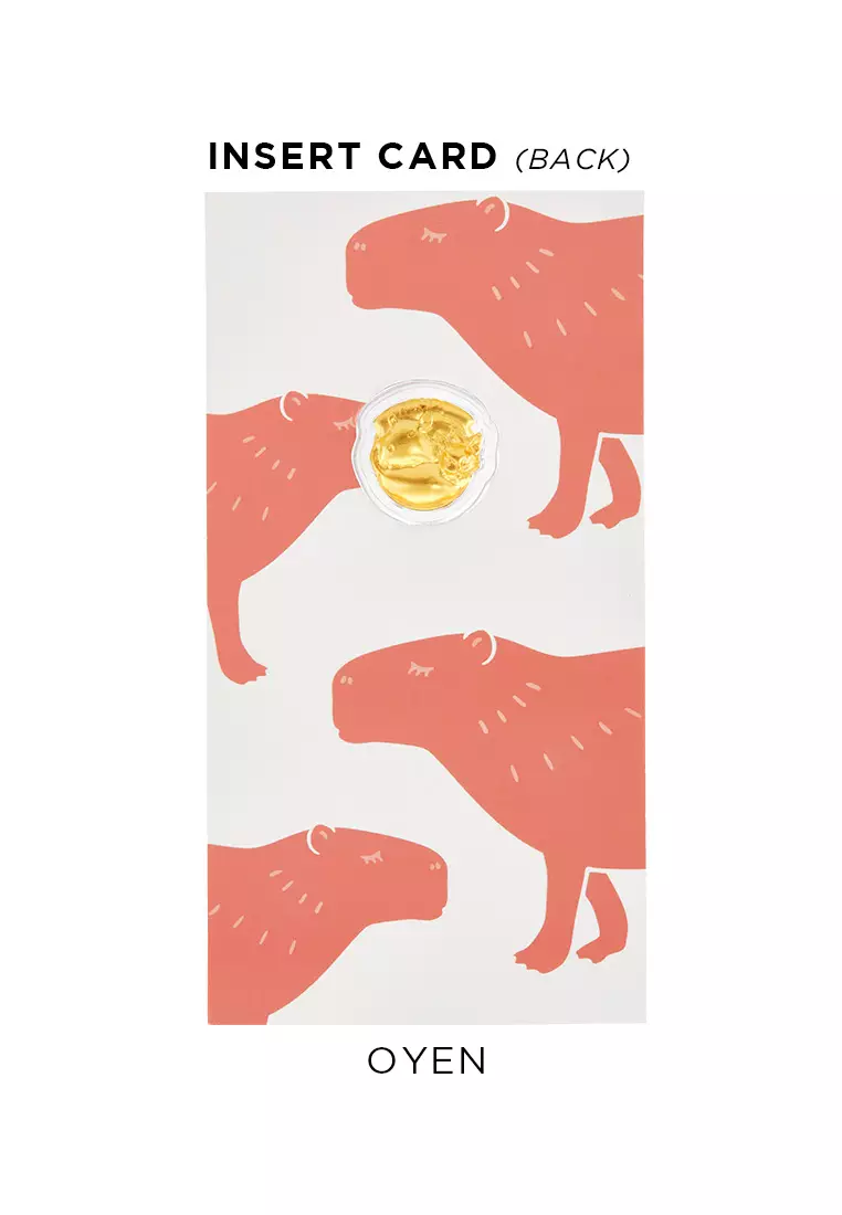 HABIB x Zoo Negara Collection (Oyen) | 999.9 Gold Wafer (0.20g)