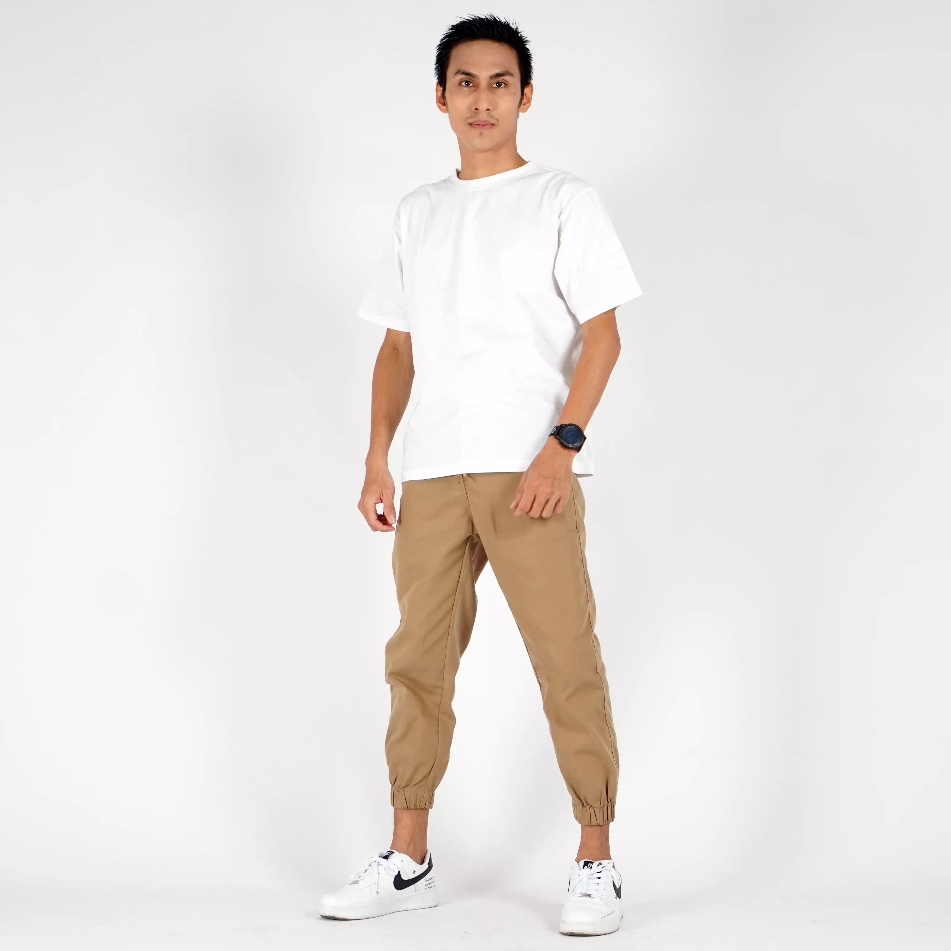 OKECHUKU Ichsan Celana Sirwal Jogger Pangsi 3/4 Slimfit Fashion Casual Pria