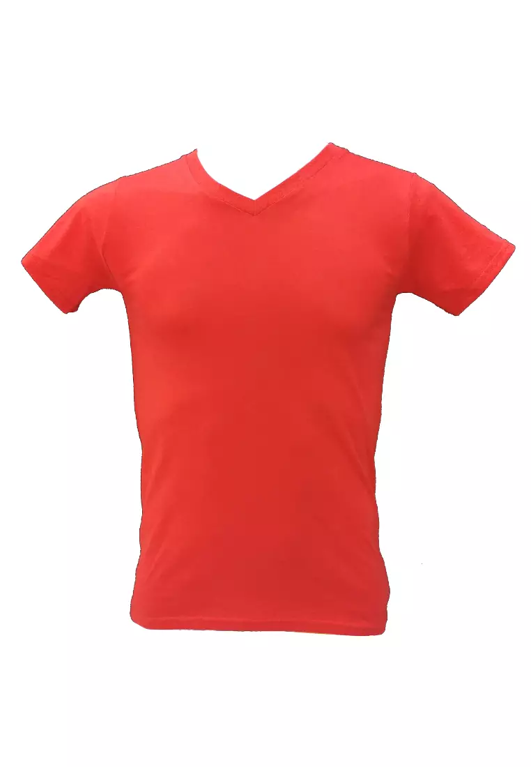 red vneck