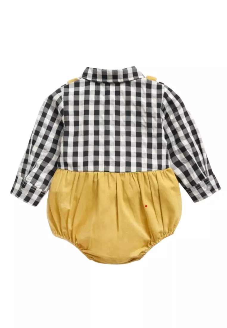 Chicco Romper Set - Black&Yellow