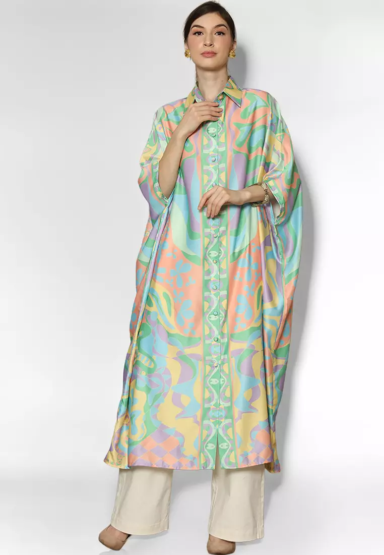 Kanzi Collared Kaftan