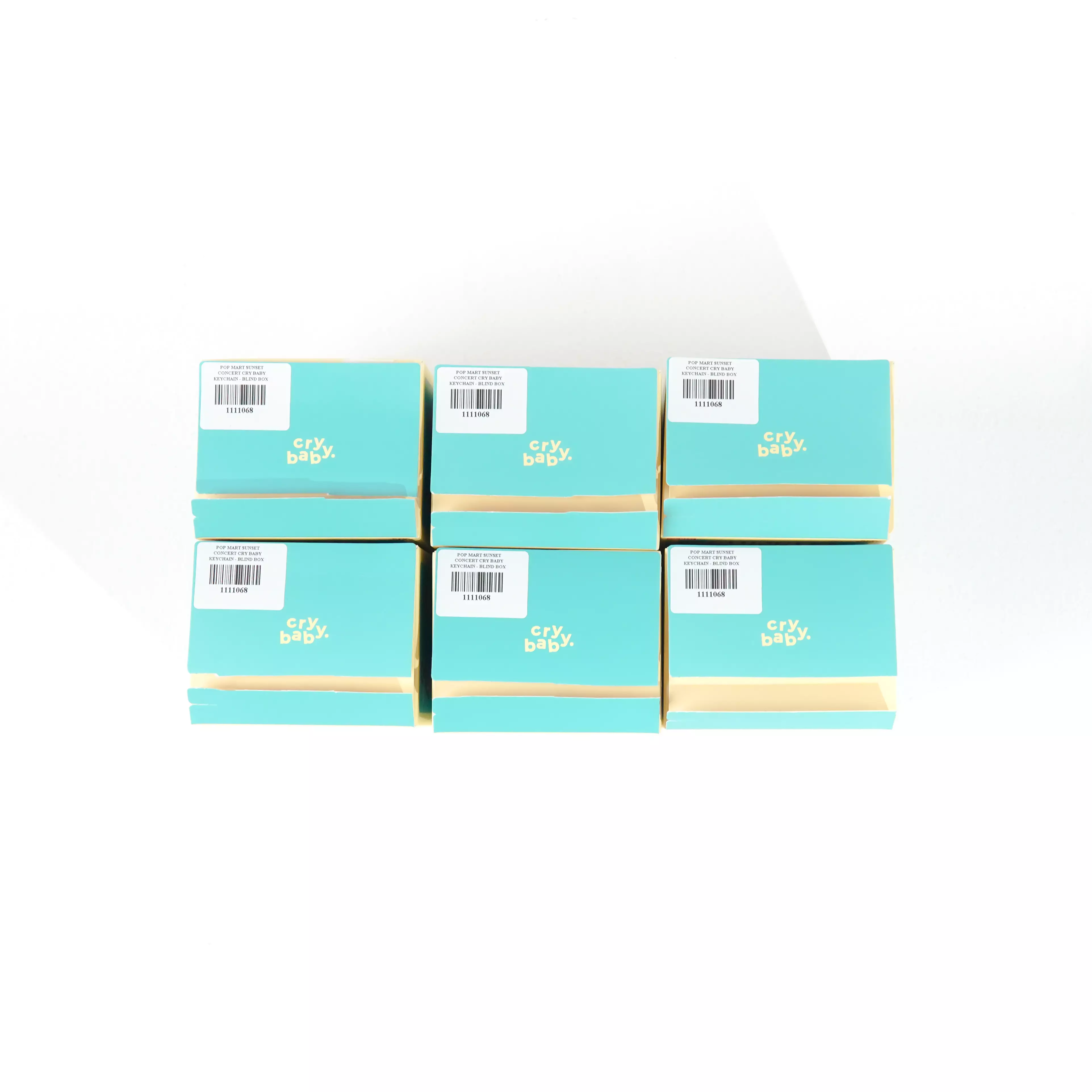 POP MART SUNSET CONCERT CRY BABY KEYCHAIN - BLIND BOX 100% ORIGINAL