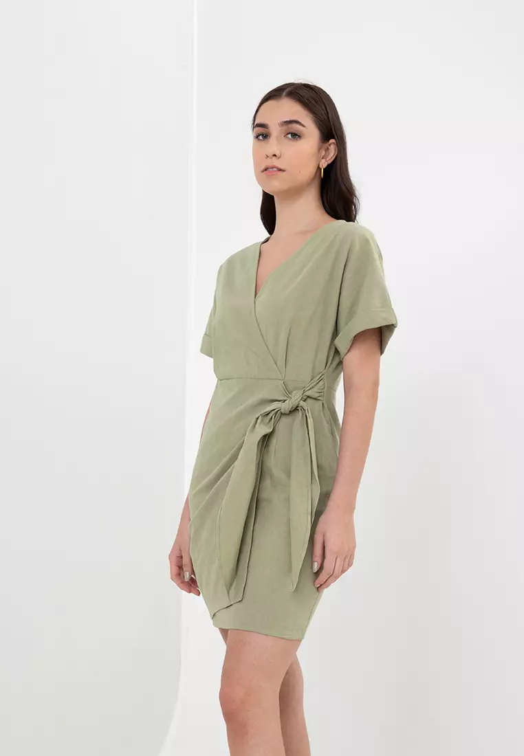 Zalora wrap dress hotsell