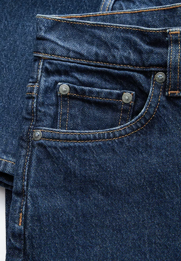 Cropped Wide-Leg Jeans