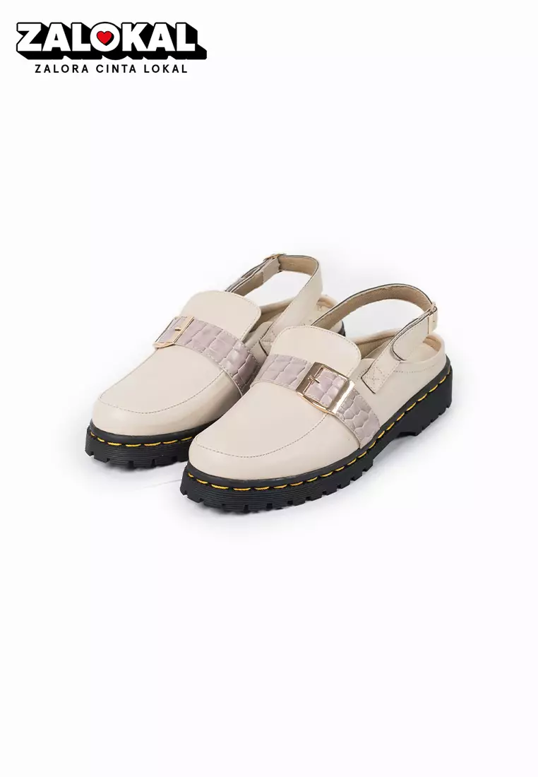SEIS Cozy Mules Wanita loafers | Docmart - CREAM