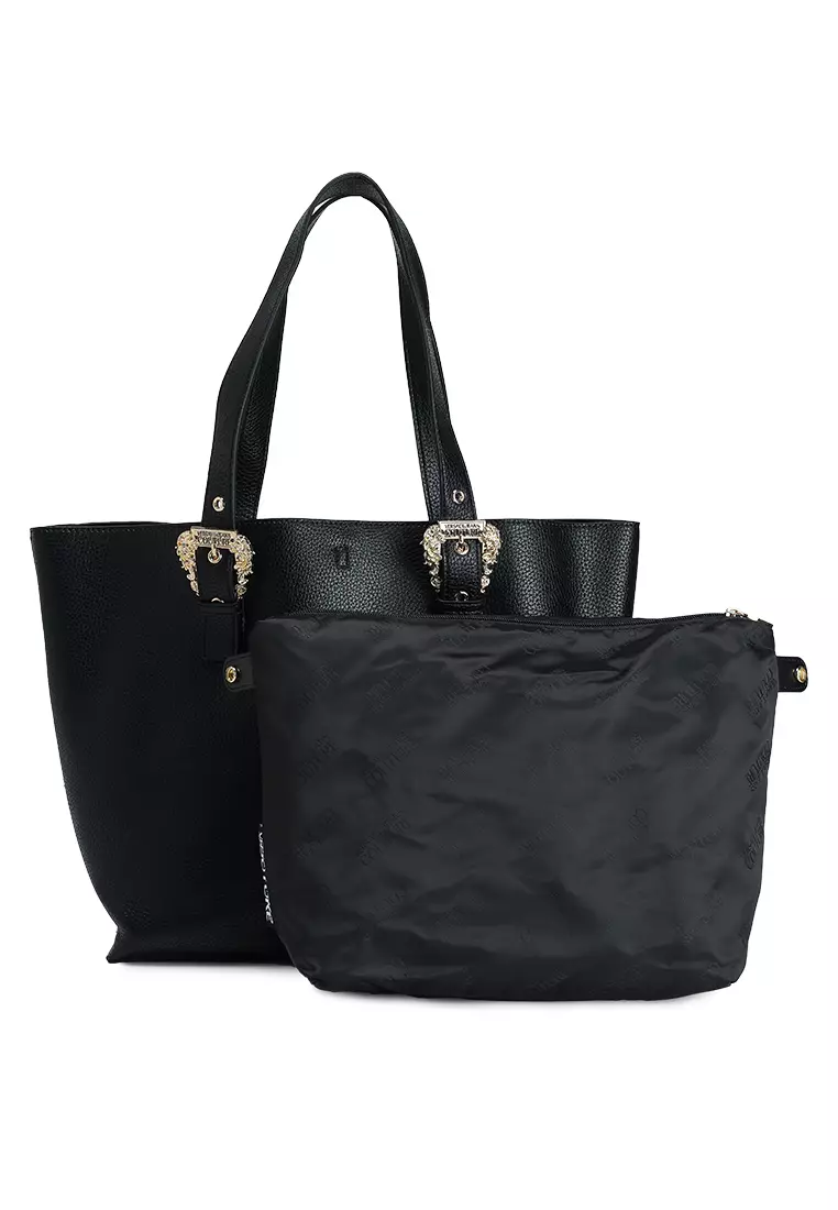 【SALE】VERSACE バケットバッグ Couture 01 Black 柄入り SALE】VERSACE バケットバッグ Couture 01 Black 柄入り