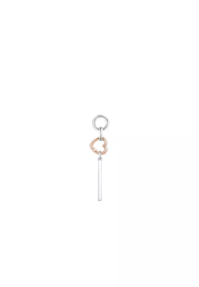 Tous TOUS Hold 1/2 Earrings - Bracelet Set in Silver, Rose Silver Vermeil  and Leather 2024 | Buy Tous Online | ZALORA Hong Kong