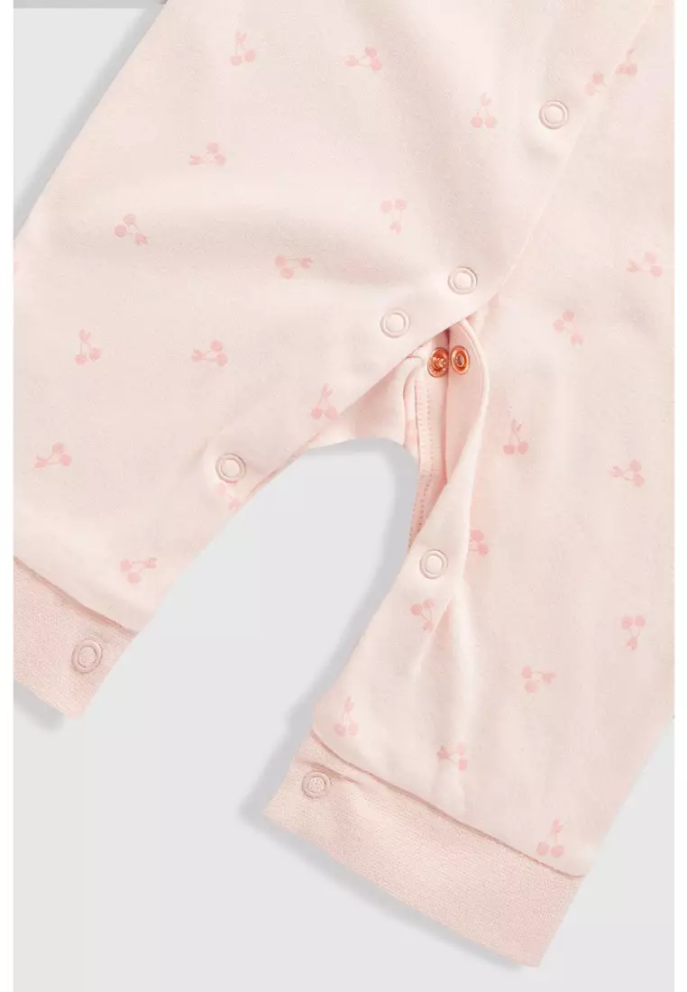 Fruit Footless Sleepsuits - 3 Pack