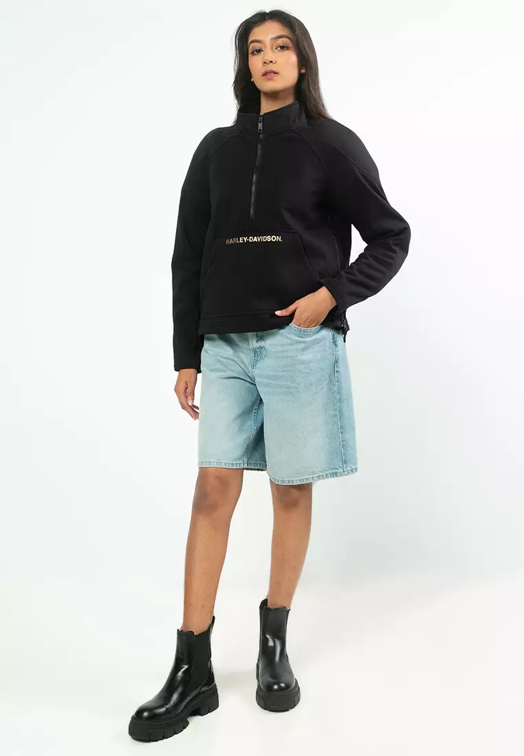 H-D® Deflector Half Zip Riding Fleece