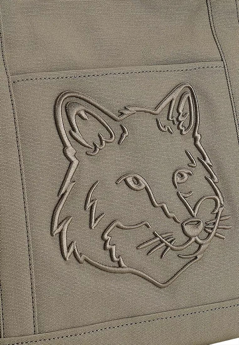 Fox Head Large Tote Bag