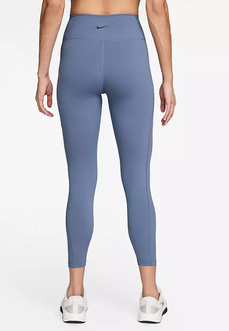 One Women's High-Waisted 7/8 Leggings With Pockets