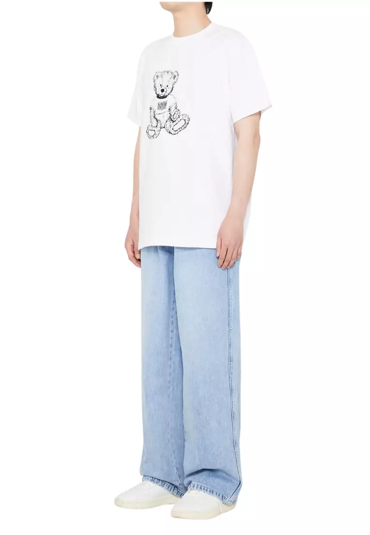 Jual Marithe + Francois Girbaud Doodle Bear Tee - Bear White