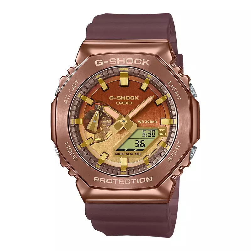 Jual Casio Jam Tangan Pria Casio G-Shock GM-2100CL-5ADR CasiOak