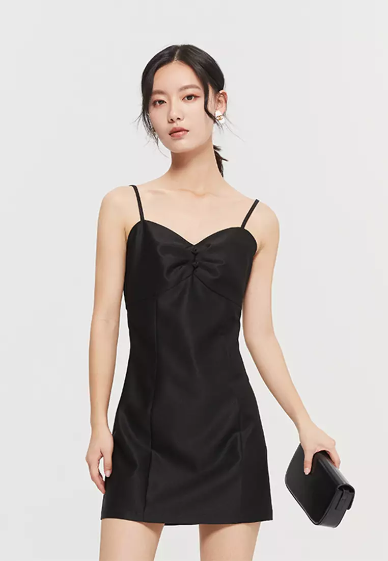 Simple Sleeveless Mini Dress