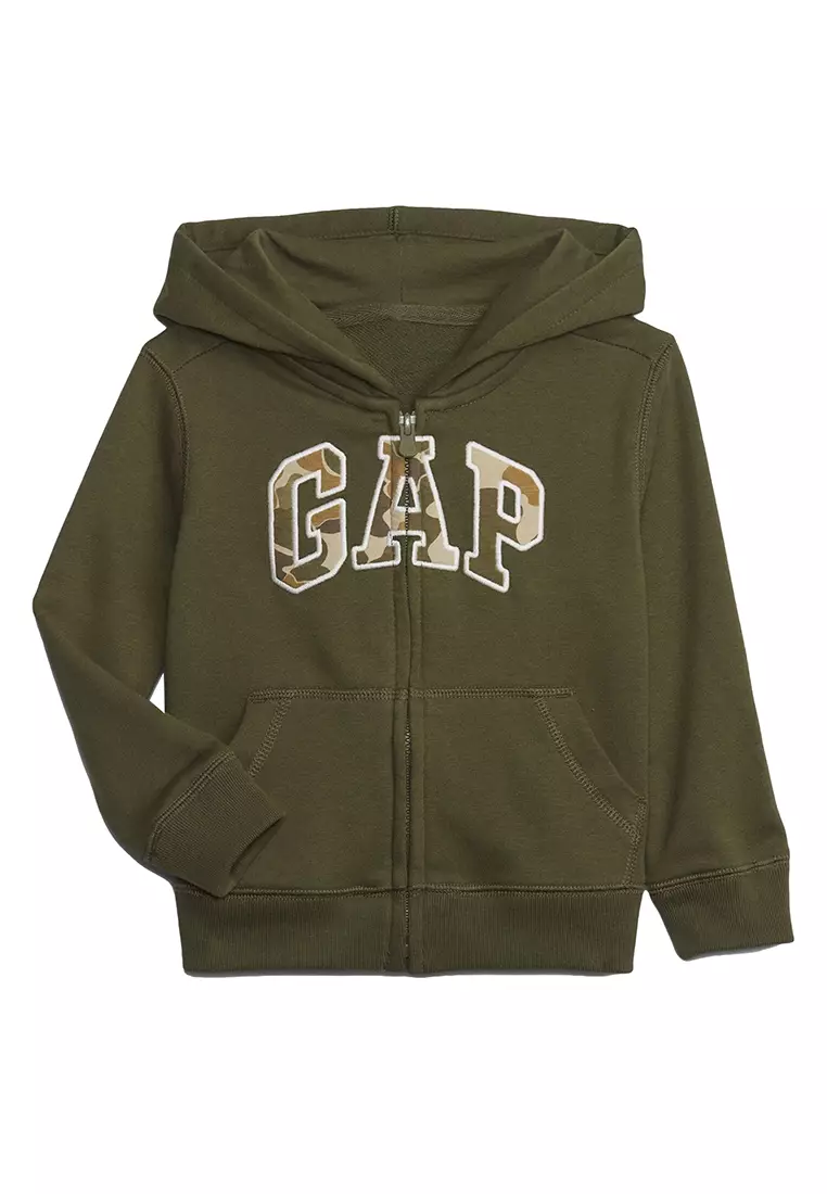 Gap logo deals fleece hoodie