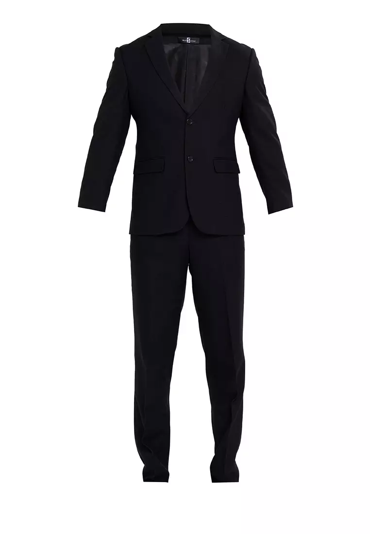 Pic and Pic Suit with Expandable Waist Trousers