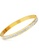 Her Jewellery gold Helena Bangle (Yellow Gold) - Made with Premium Japan Imported Titanium with 18K Gold plated 68F23AC8E2751DGS_2