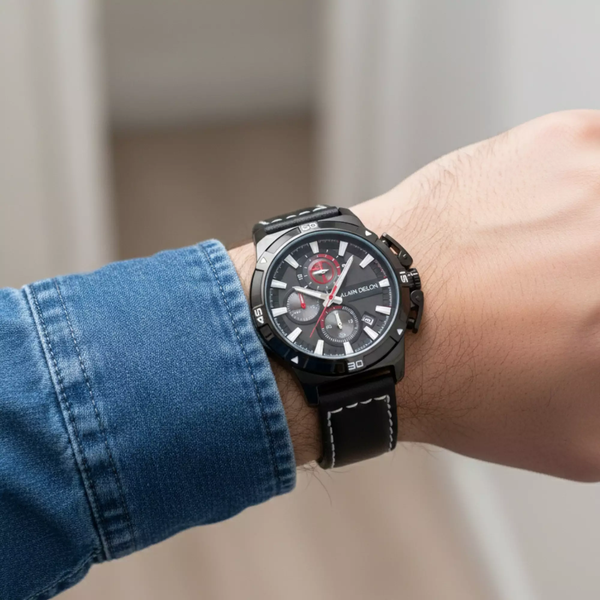 Jam Tangan Pria  Alain Delon AD446-1732C