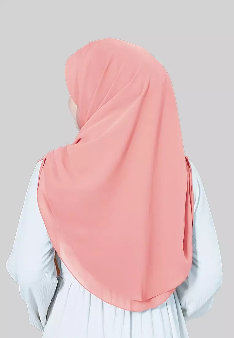 HIJAB INSTAN IRISH - SALMON