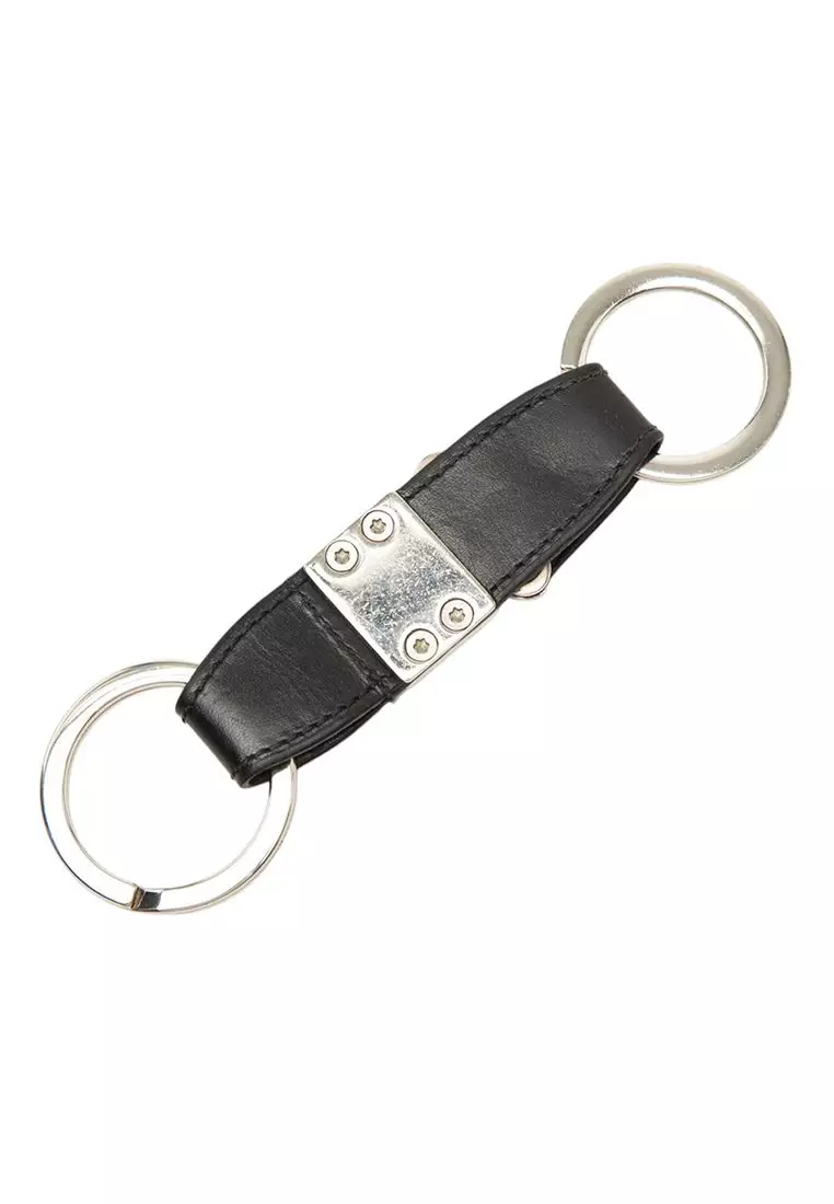Pre-Loved Louis Vuitton Leather Valet Ring Key Chain