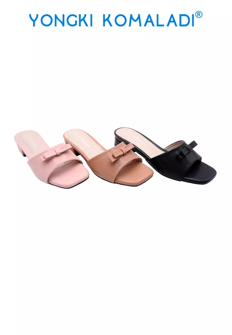 YONGKI KOMALADI MICI HEELS WANITA OL-EWH719-BF HITAM