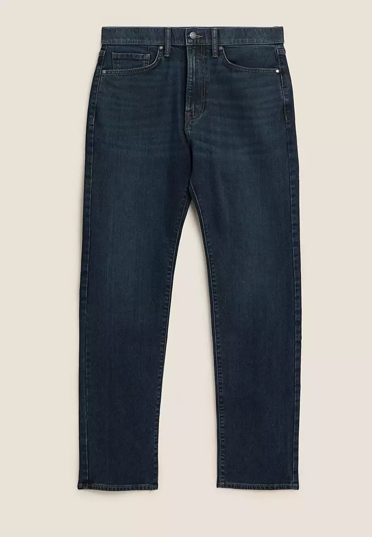 Regular Fit Stretch Jeans with Stormwear