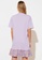 Trendyol 紫色 Ruffled Shirt T-shirt Dress C8456AA71FDE24GS_2