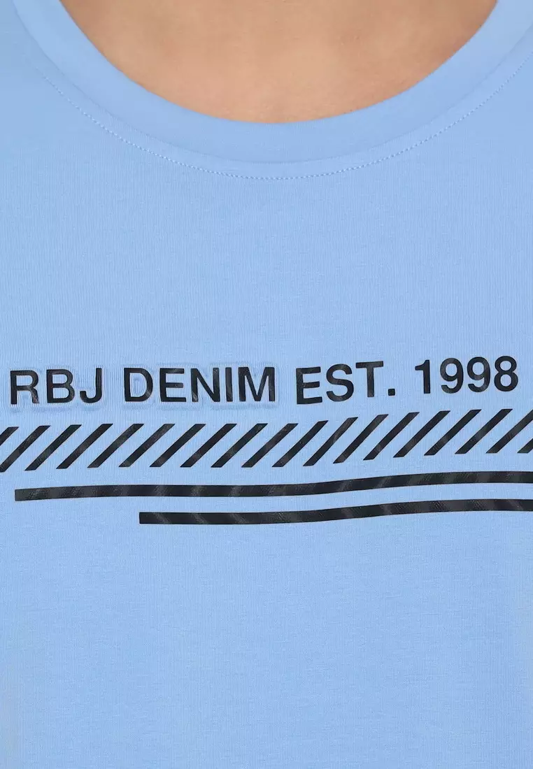 RBJ T-Shirt Cotton Spandex Pria 2482370601