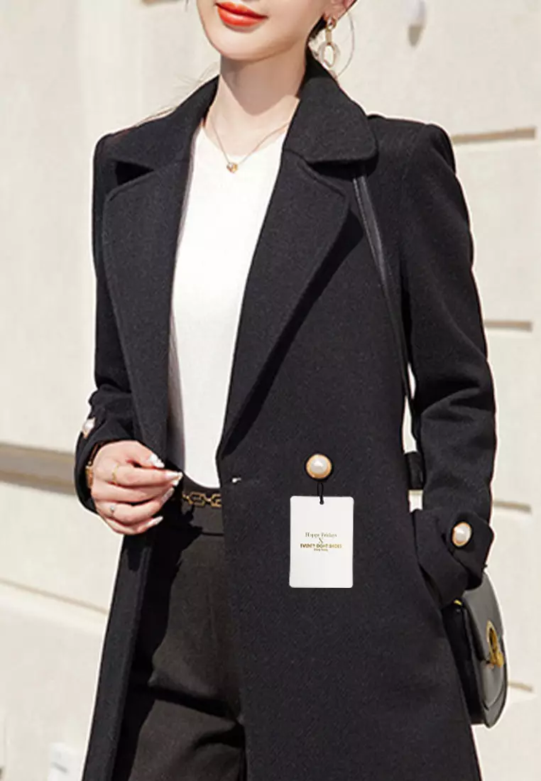 Slim Trench Coat YGH-EY89137