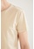 DeFacto beige Short Sleeve Round Neck Cotton Basic T-Shirt FF309AA3E148DBGS_3