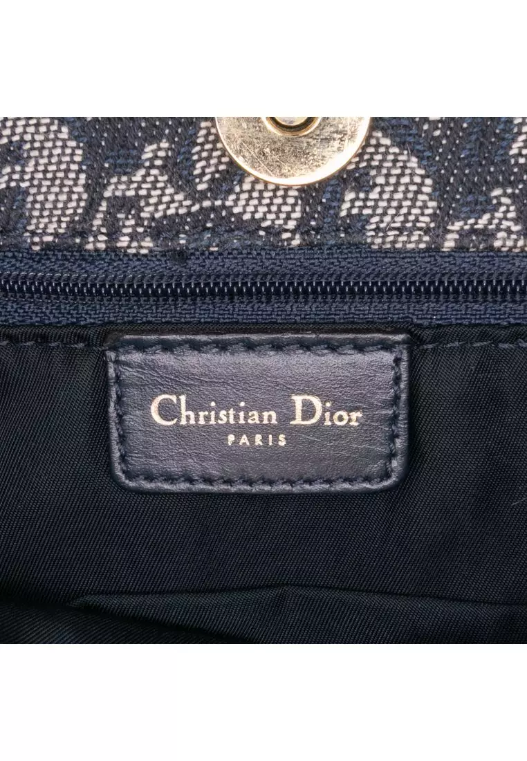 Pre-Loved Dior Diorissimo Trotter Canvas Tote