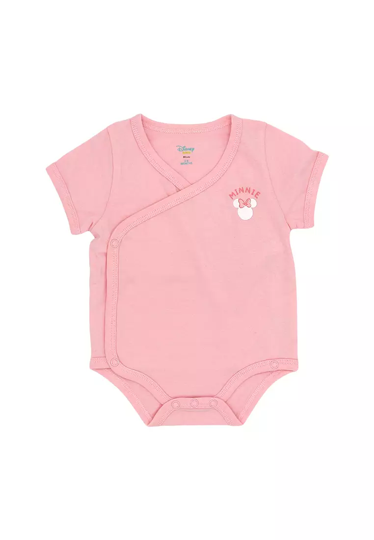 Baby Girl Licensed Newborn Essentials Short Sleeve Onesie Pack of 2