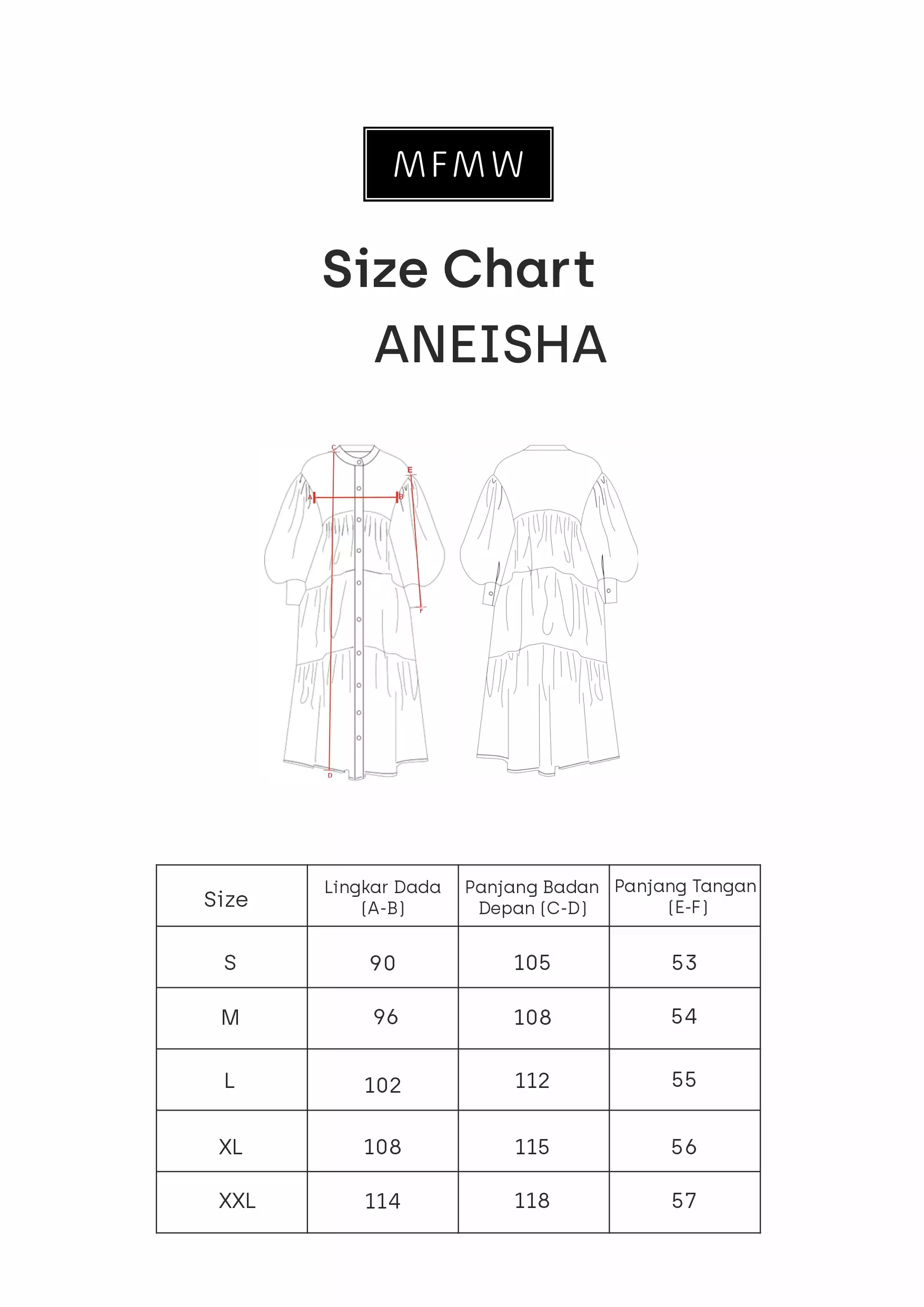 MFMW Aneisha Midi Dress Abu Motif
