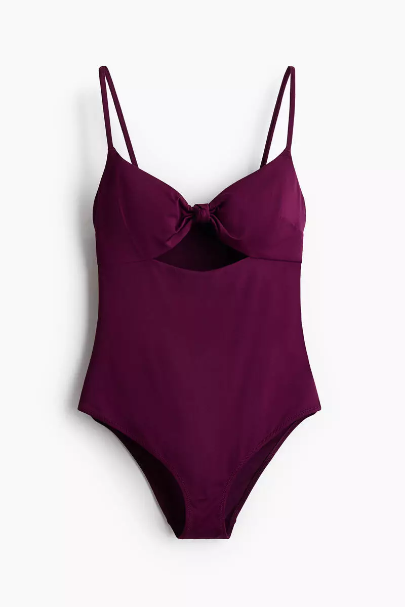 Padded-cup swimsuit