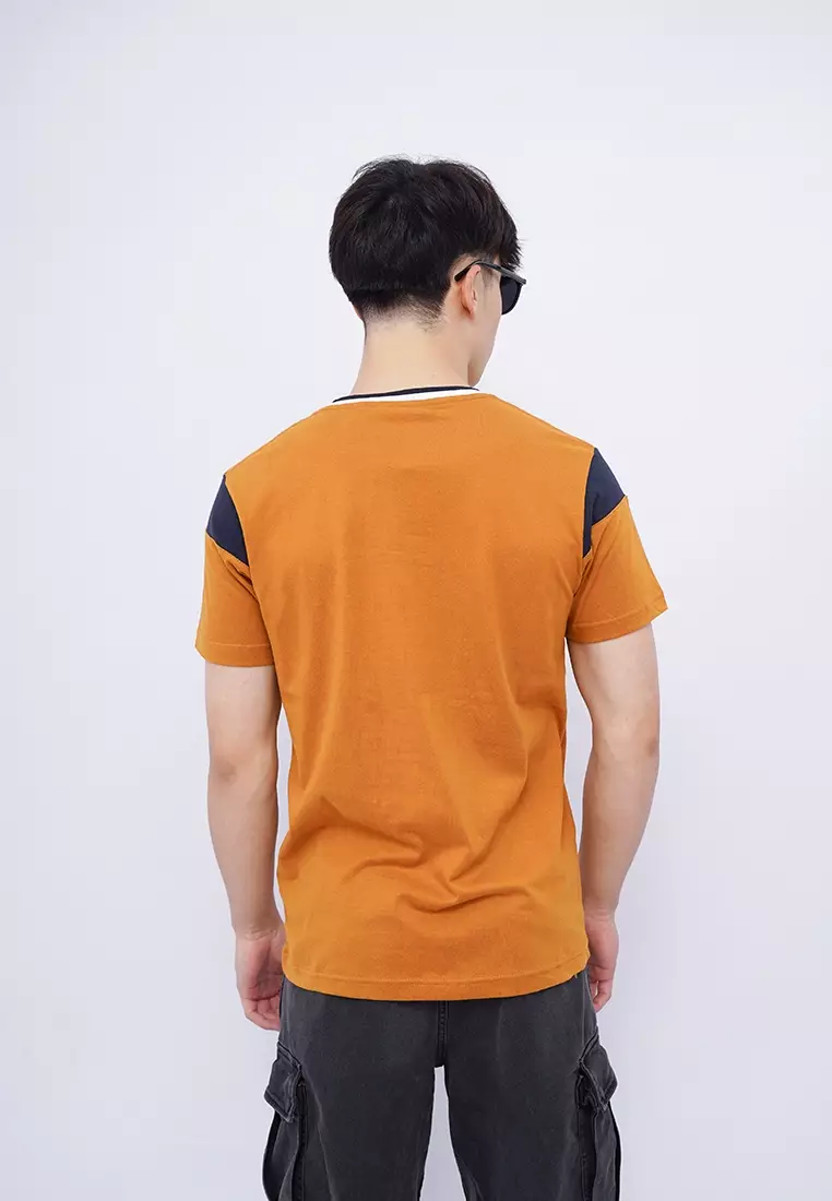 Ryusei Kaos Pria Hirakata Mustard