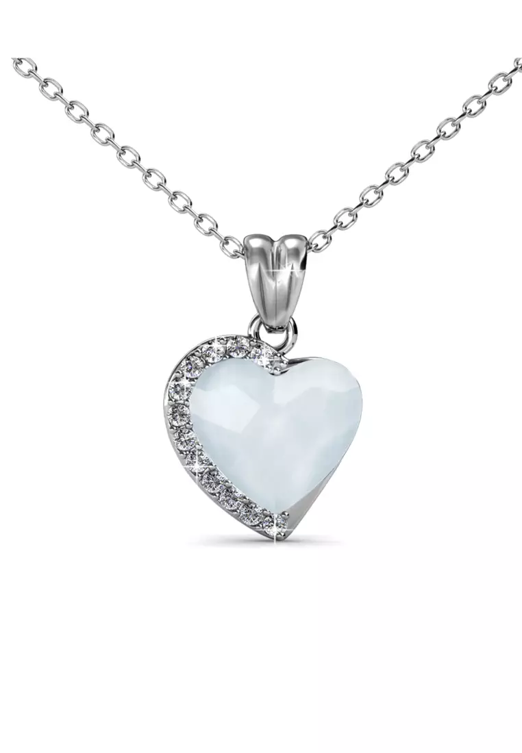 White sales crystal jewellery