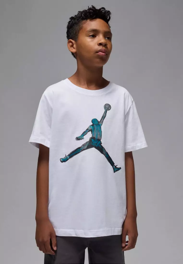 Boys MJ Brand Skeleton Jumpman T-Shirt (Big Kids)