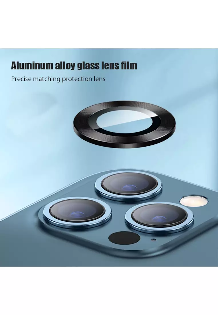 Buy MobileHub iPhone 13 Mini Camera Lens Screen Protector 2 Pcs (Black
