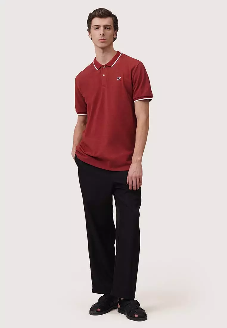 Polo Shirt With Contrast Trim