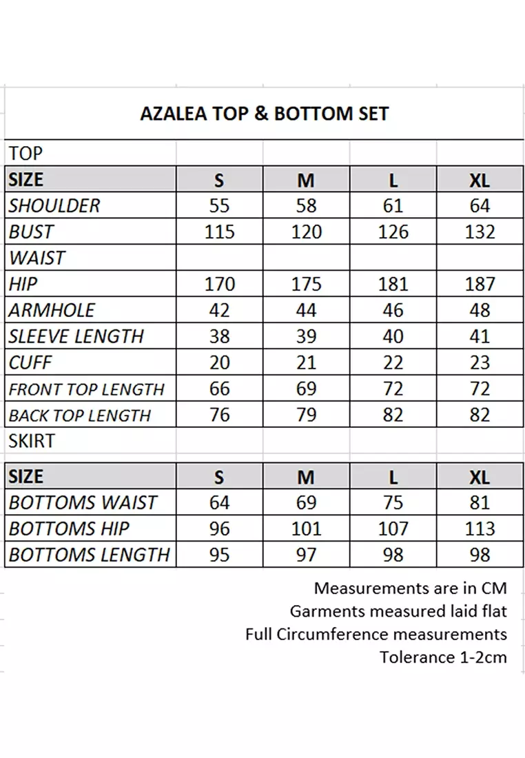 AZALEA Top & Bottom Set