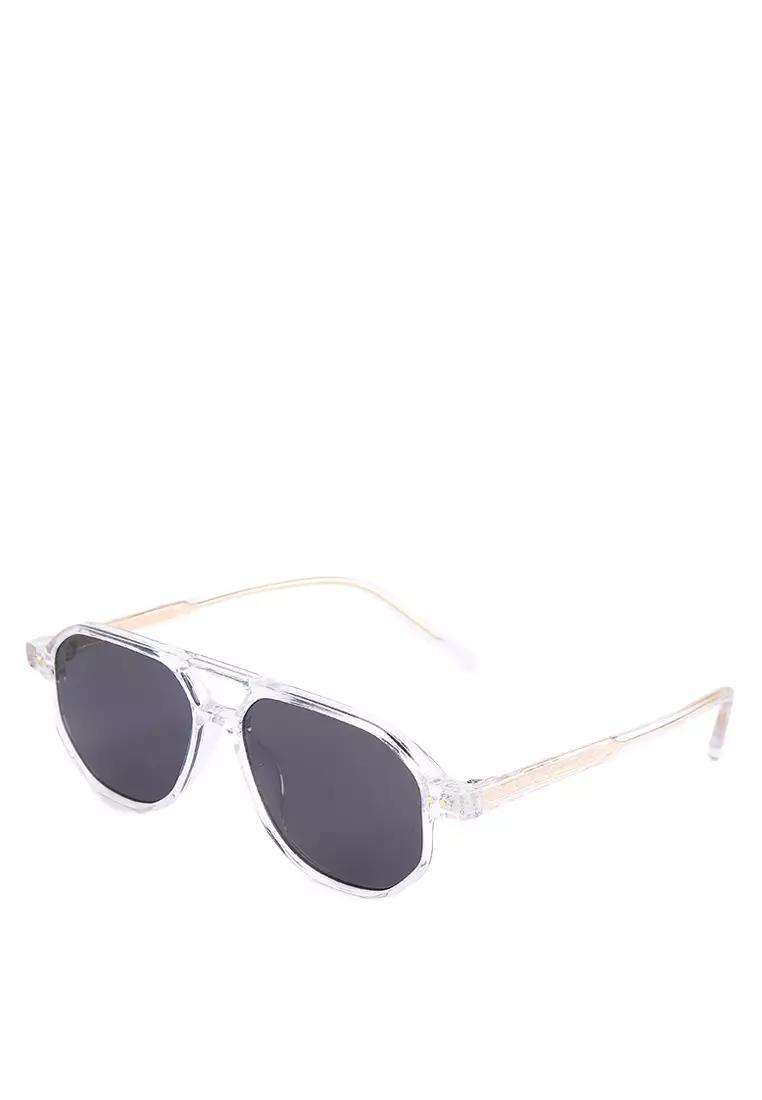 Helion  Kacamata  Pria Wanita Antiradiasi Fashion Sunglasses Bahan Premium