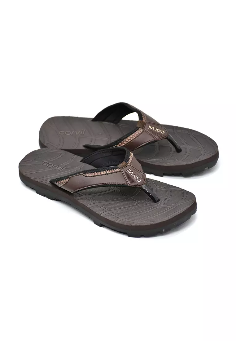 Carvil Sandal Pria Ignasio-M Brown