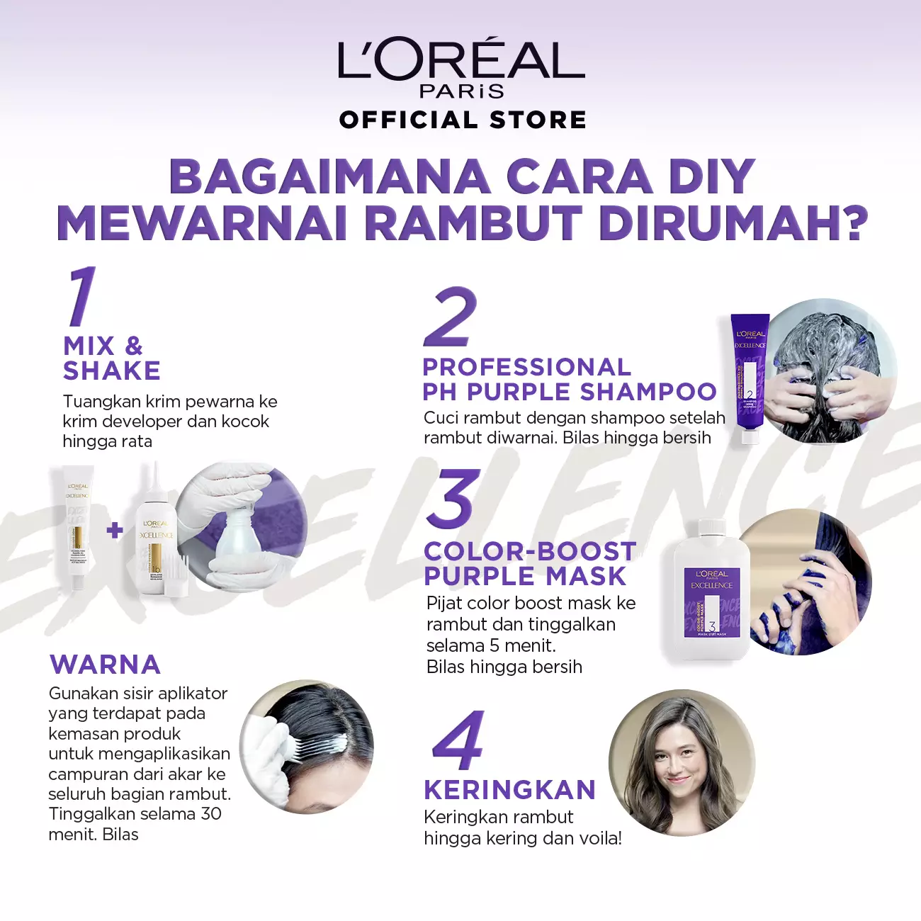 L'Oreal Paris Excellence Fashion Ash 6.11 Twinpack