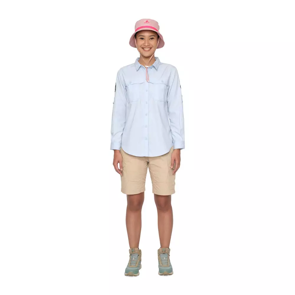 Eiger Ambition Tropic Women Black Borneo Shirt