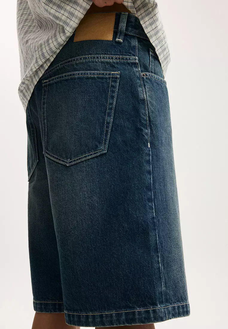 Baggy Denim Shorts