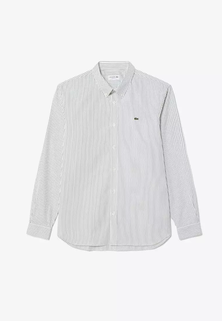 Regular Fit Striped Pinpoint Shirt